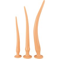 3-teiliges Analplug-Set „Super Long Flexible Butt Plug Set“, verschiedene Extra-Längen und Gewichte