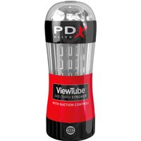 Masturbator "ViewTube See thru Stroker" mit Saugkontrolle, durchsichtig