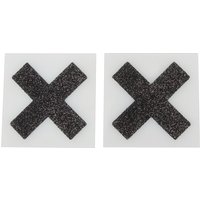 Nippelsticker „X“, selbstklebend
