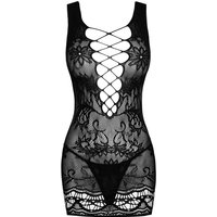 Kleid plus Spitzen-String