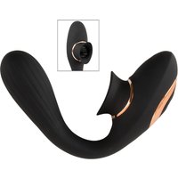 „Biegsamer Klit-Vibrator“ mit beweglicher Zunge